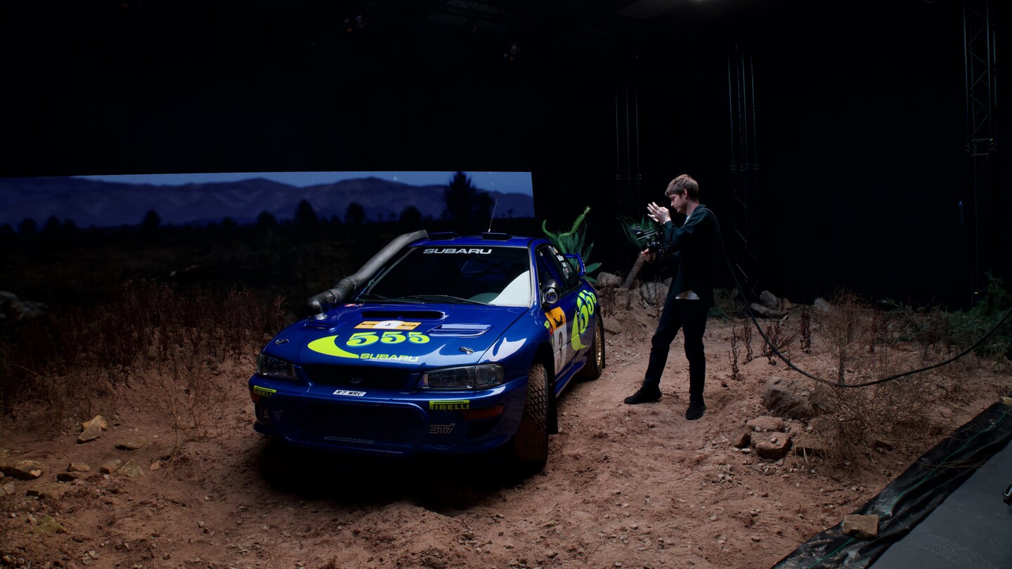 NUA Students use the Sony Venice on the new virtual production stage at Norwich University of the Arts